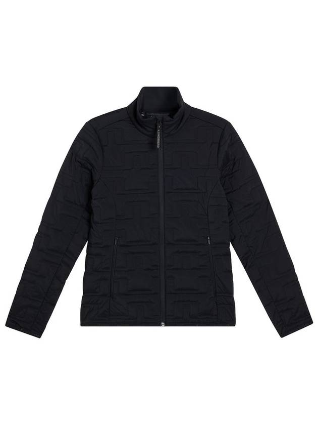 Marble Quilted Zip-Up Jacket Black - J.LINDEBERG - BALAAN 2