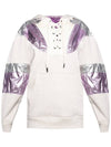 metallicpanel laceup hoodie - ISABEL MARANT - BALAAN 6