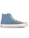 Chuck 70 Vintage Canvas High Top Sneakers Deep Waters - CONVERSE - BALAAN 1