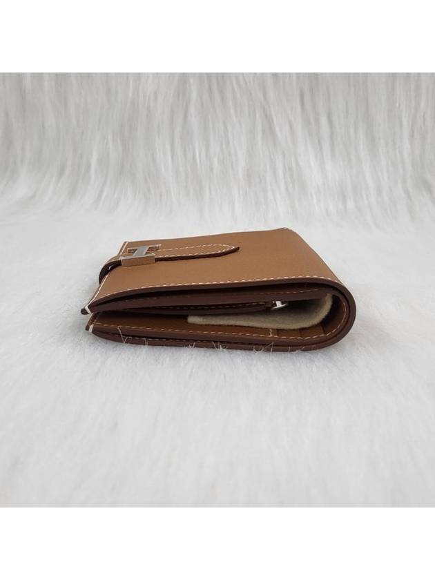 Bearn Compact Half Wallet Brown - HERMES - BALAAN 6