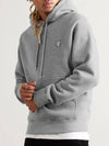 Bold Fox Head Patch Comfort Hoodie Grey - MAISON KITSUNE - BALAAN 3