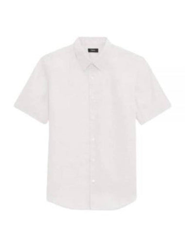 Short Sleeve Shirt 764921 White - THEORY - BALAAN 1