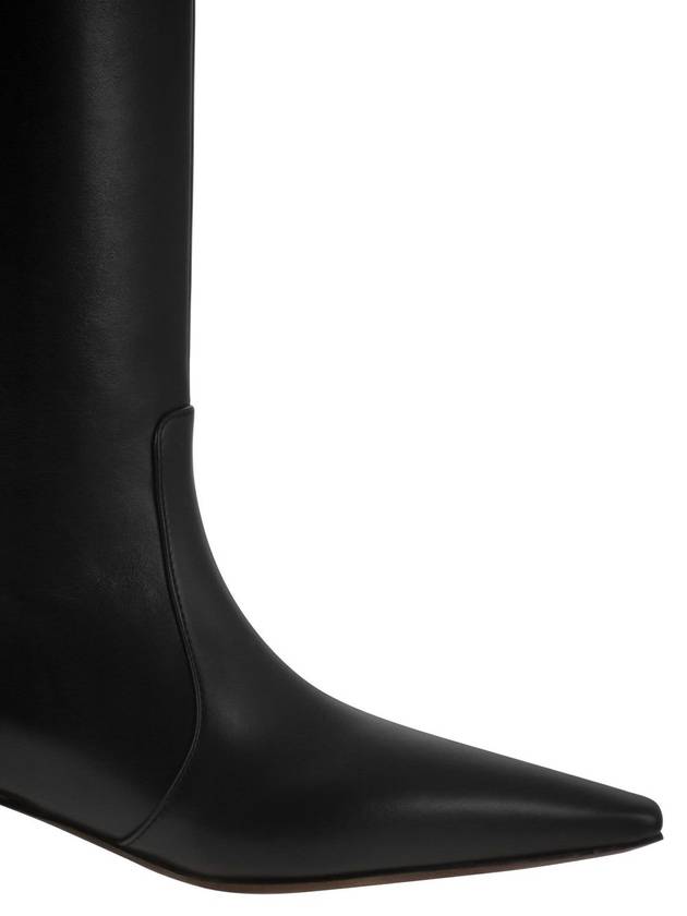 Nappa leather boots with Shiny Loop Detail - BRUNELLO CUCINELLI - BALAAN 6