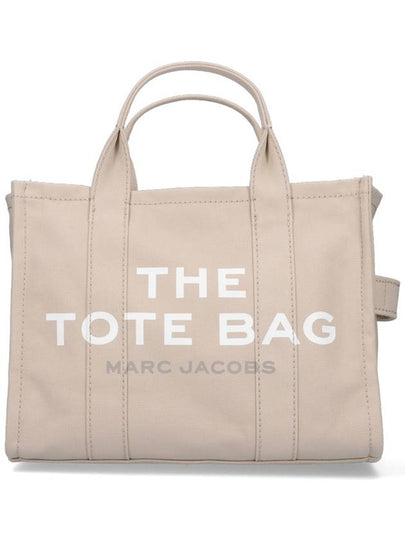 Logo Medium Canvas Tote Bag Beige - MARC JACOBS - BALAAN 2