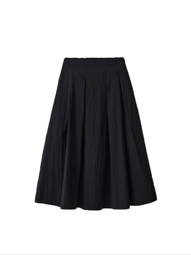 Pleated Banding Long Skirt Black - LESEIZIEME - BALAAN 8