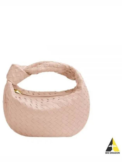 Teen Jodie Intrecciato Leather Tote Bag Pink - BOTTEGA VENETA - BALAAN 2