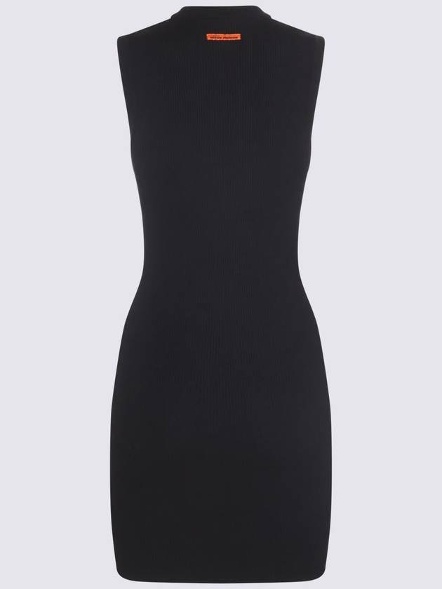 one-piece dress HWHI014C99KNI0021001 1001 black - HERON PRESTON - BALAAN 3