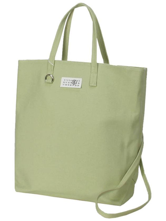 Number Canvas Large Tote Bag Green - MAISON MARGIELA - BALAAN 2