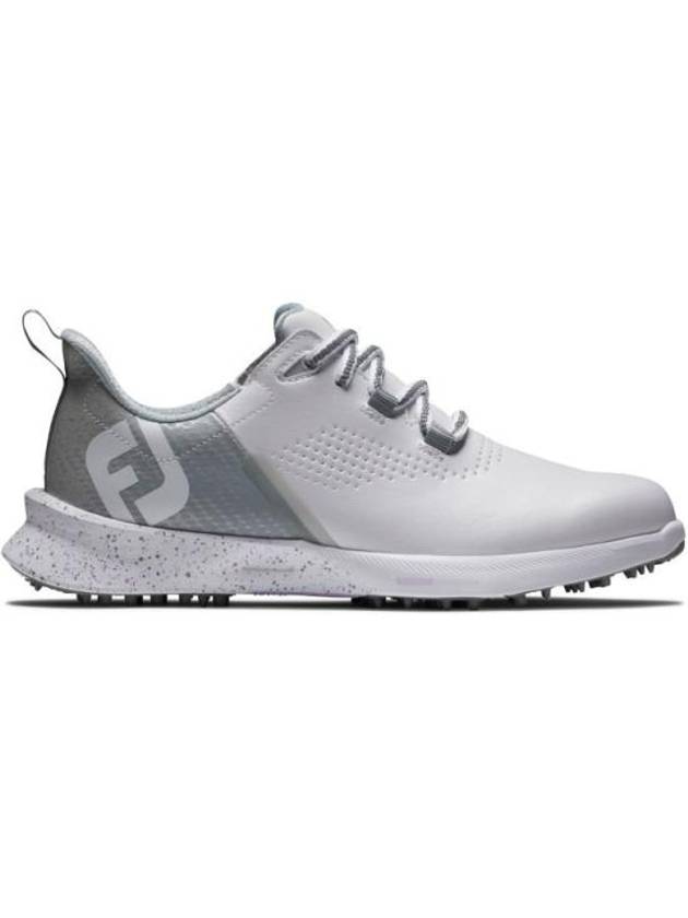 Women's Logo Waterproof Spike Shoes Grey - FOOTJOY - BALAAN 2