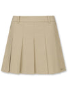 Women Front Side Pleats SkIrt - WAAC - BALAAN 1