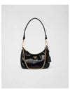 Re-Edition Re-Nylon and Sequin Mini Bag Black - PRADA - BALAAN 2