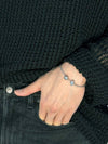 8 ball dice bracelet silver - S SY - BALAAN 7