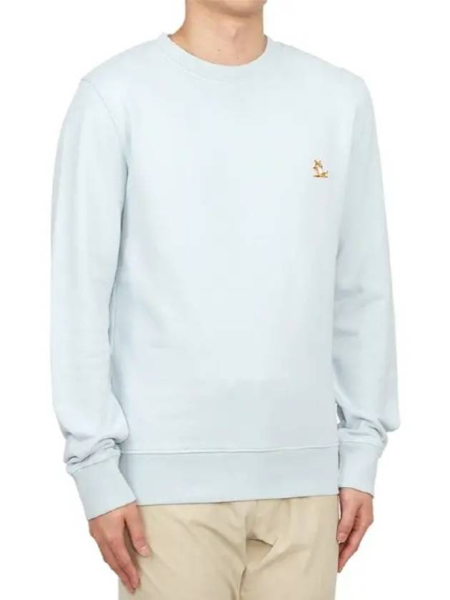 Chillax Patch Regular Sweatshirt Sky Blue - MAISON KITSUNE - BALAAN 2