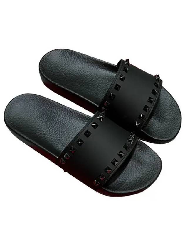 Rockstud Slide Slippers 2Y 30968828 270608 1094820 - VALENTINO - BALAAN 1