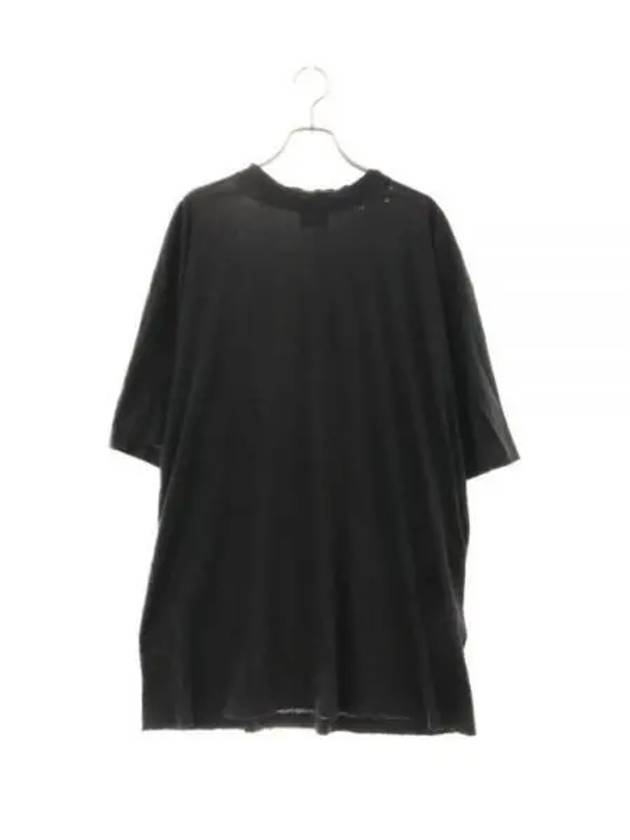 Women's Cotton Short Sleeve T-Shirt Black - BALENCIAGA - BALAAN 2