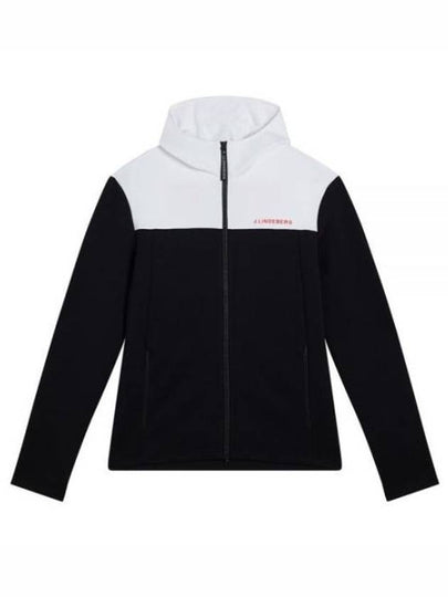 Jeff Hoodie Zip-Up Black - J.LINDEBERG - BALAAN 2