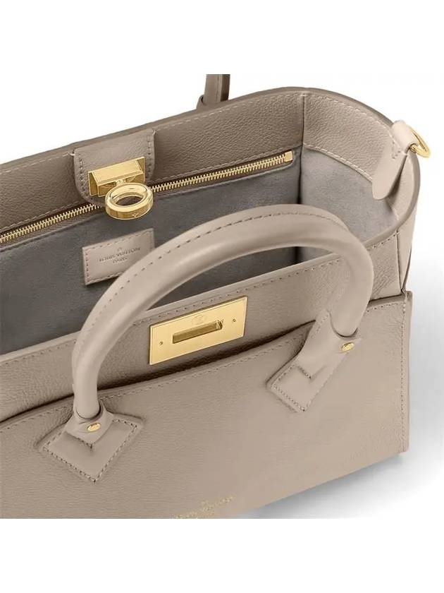 On My Side PM Tote Bag Grey - LOUIS VUITTON - BALAAN 6