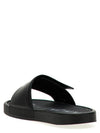 Velcro Slide Flat Slippers Black - GIVENCHY - BALAAN 4