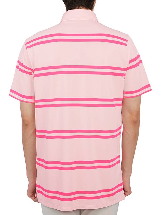 Golf Wear Men s Collar Short Sleeve T Shirt G4MS23K182 BLUSH - G/FORE - BALAAN 5