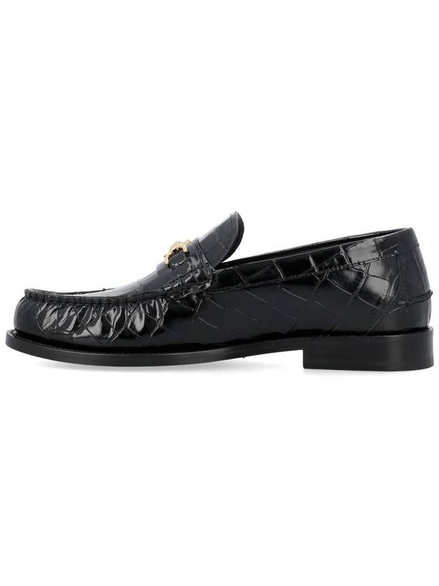 Loafer 10135921A098811B00V Black - VERSACE - BALAAN 4