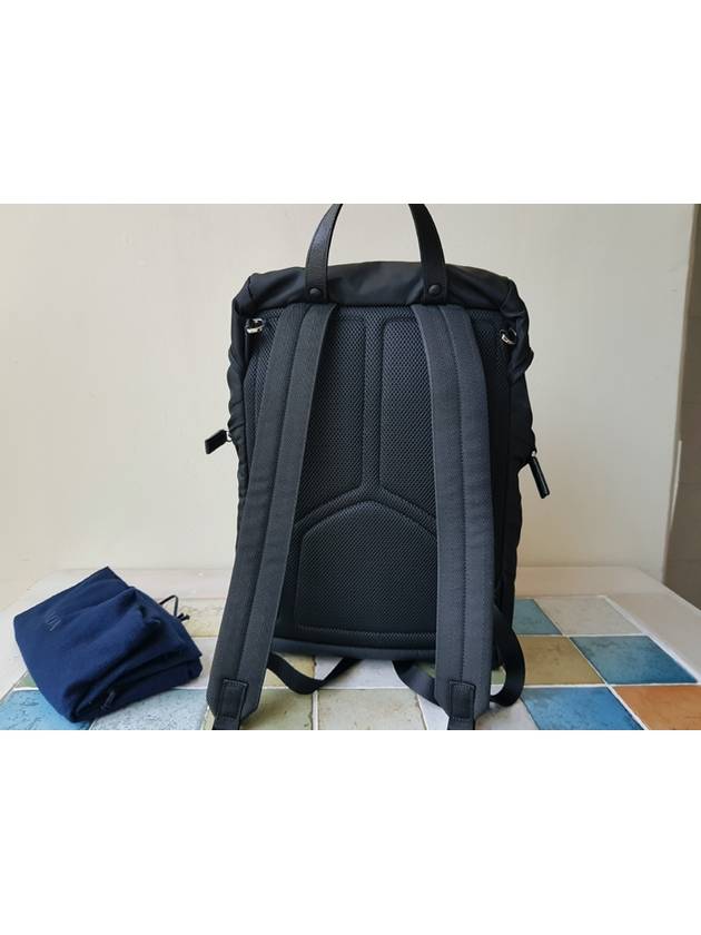 Black technical fabric backpack 2VZ135 - PRADA - BALAAN 3