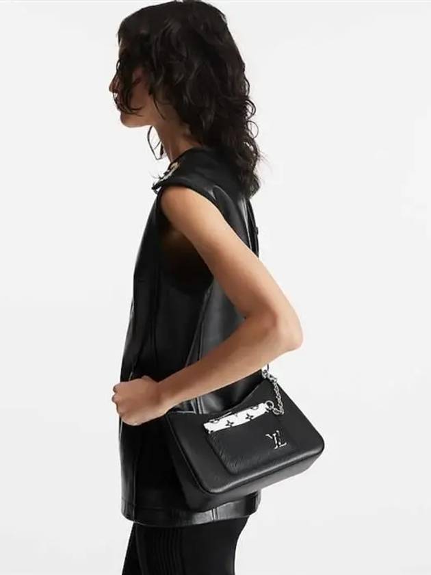 Marelle Epi Shoulder Bag Black - LOUIS VUITTON - BALAAN 6