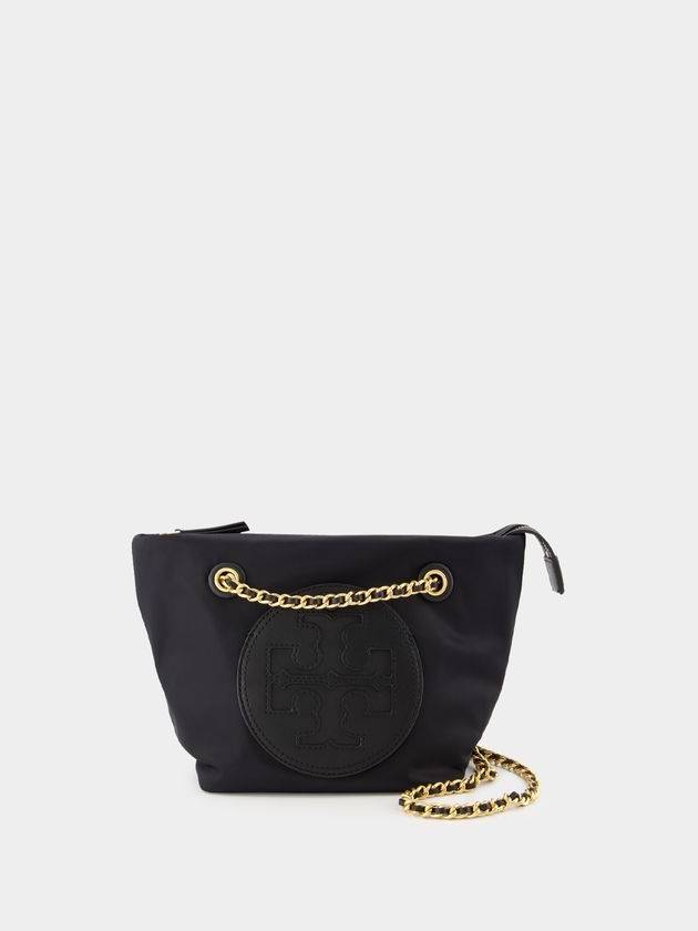 Women's Ella Nylon Tote Bag Black - TORY BURCH - BALAAN 2