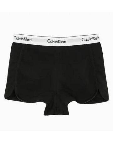 Women's Modern Cotton Lounge Shorts Black - CALVIN KLEIN - BALAAN 1