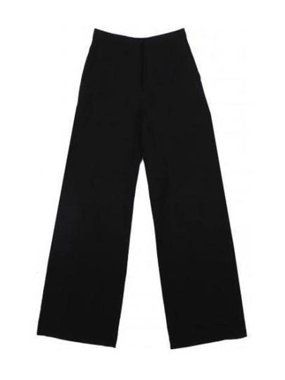 Gary Viscose Wide Pants Black - MAX MARA - BALAAN 2