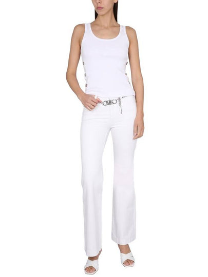 PANTS WITH LOGO BELT - MICHAEL KORS - BALAAN 2