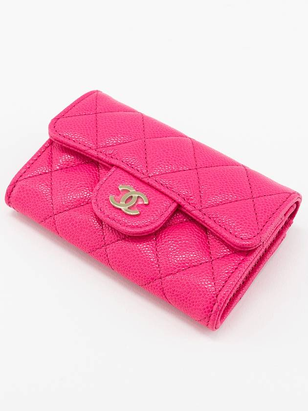 Card Wallet Classic Caviar Flap PUSHIA AP0214 - CHANEL - BALAAN 2