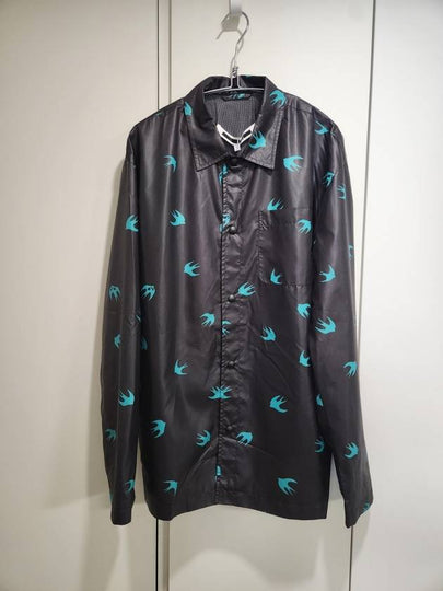 McQ Black Swallow Lewis Jacket - ALEXANDER MCQUEEN - BALAAN 1