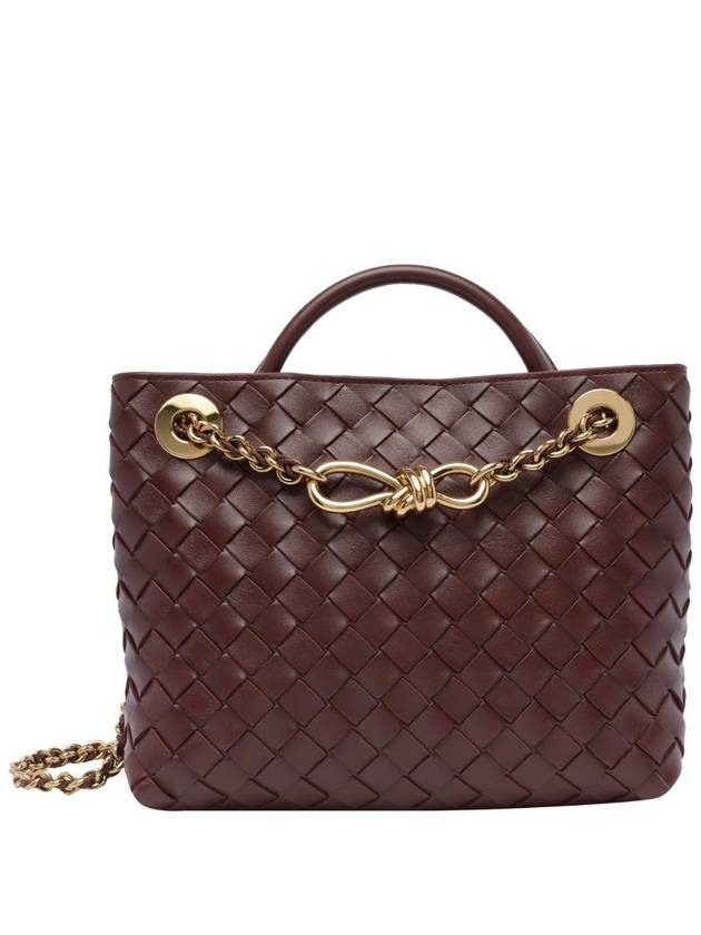 Andiamo Chain Small Tote Bag Madder Brown - BOTTEGA VENETA - BALAAN 1