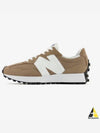 327 Low Top Sneakers White Brown - NEW BALANCE - BALAAN 2