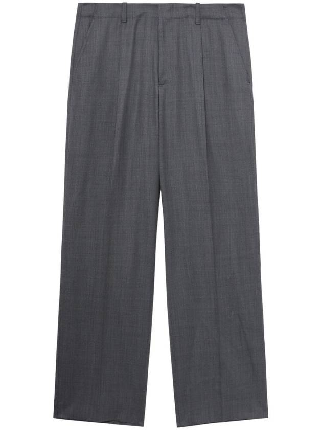 Pleated Detail Straight Pants Grey - OUR LEGACY - BALAAN 2