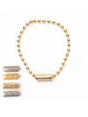 Gatsby Gold Ball Chain Bracelet - GAMAN - BALAAN 2