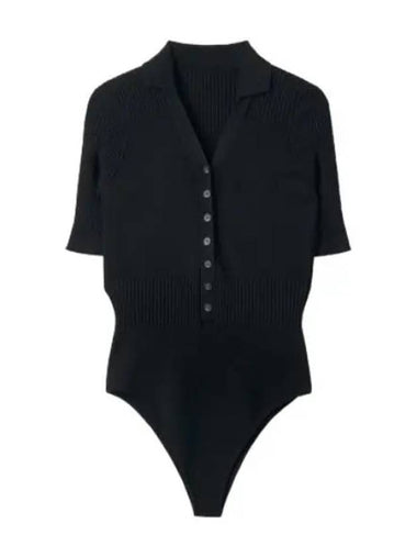 Jacquemus Le Body Yauco Bodysuit Black - JACQUEMUS - BALAAN 1