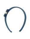 Ferragamo Women's Vara Hairband 34 0086 MEDITERRANEO BLUE 0759761 - SALVATORE FERRAGAMO - BALAAN 1