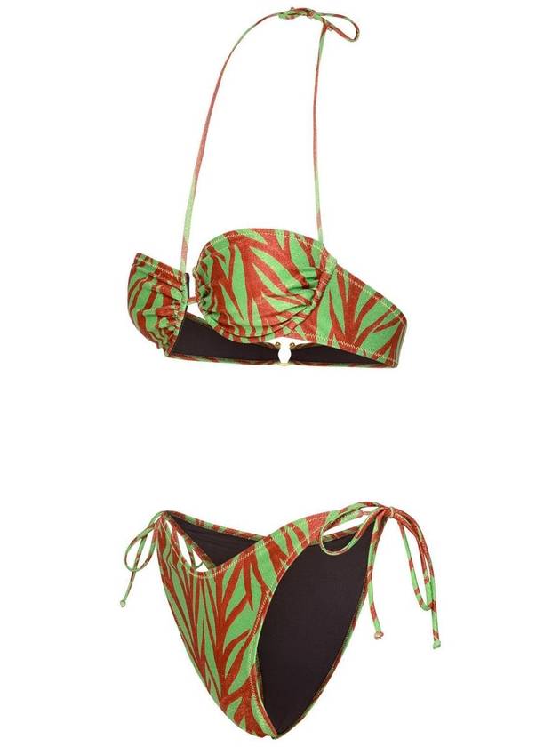 Reina Olga 'Penny' Orange Polyamide Blend Bikini Set - REINA OLGA - BALAAN 2