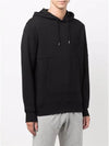 Men's Lens Wappen Fleece Hoodie Black - CP COMPANY - BALAAN 5