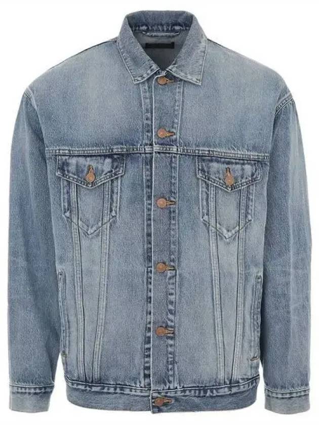 Large fit back denim jacket 271778 - BALENCIAGA - BALAAN 1