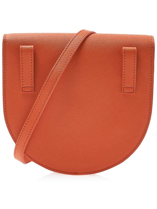 Saffiano Saddle Cross Bag Orange - VIVIENNE WESTWOOD - BALAAN 4