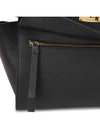 Studio Soft Top Handle Tote Bag Black - SALVATORE FERRAGAMO - BALAAN 11