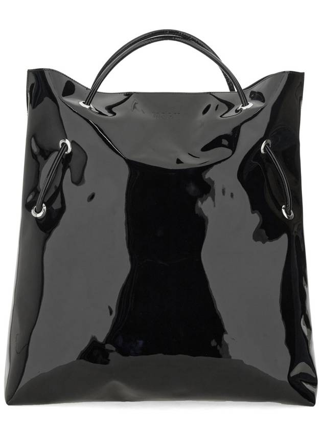 LEATHER TOTE BAG - MSGM - BALAAN 1