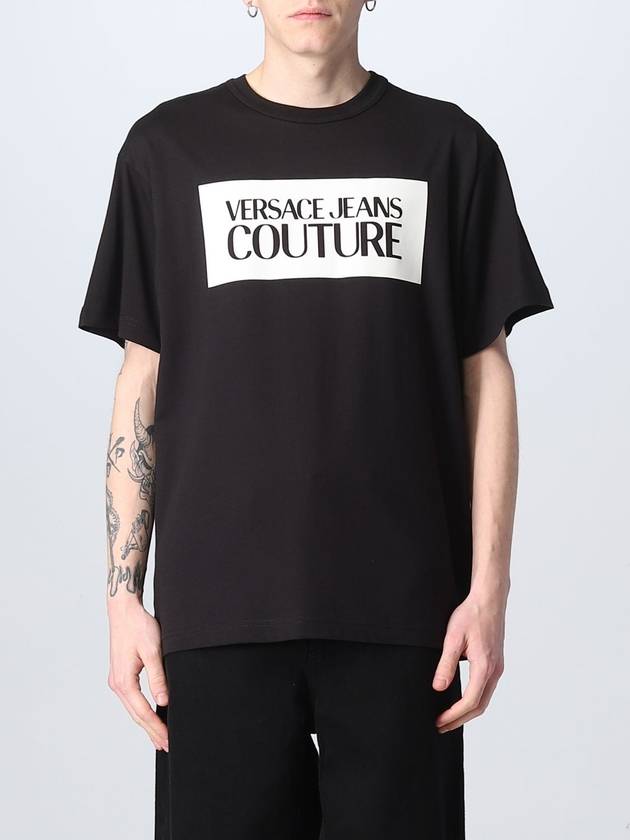 T-shirt Versace Jeans Couture con stampa logo - VERSACE - BALAAN 1