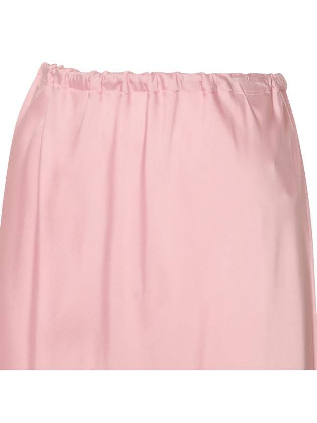 Light Pink Viscose Skirt J02MA0202J65022668 B0561012360 - JIL SANDER - BALAAN 4