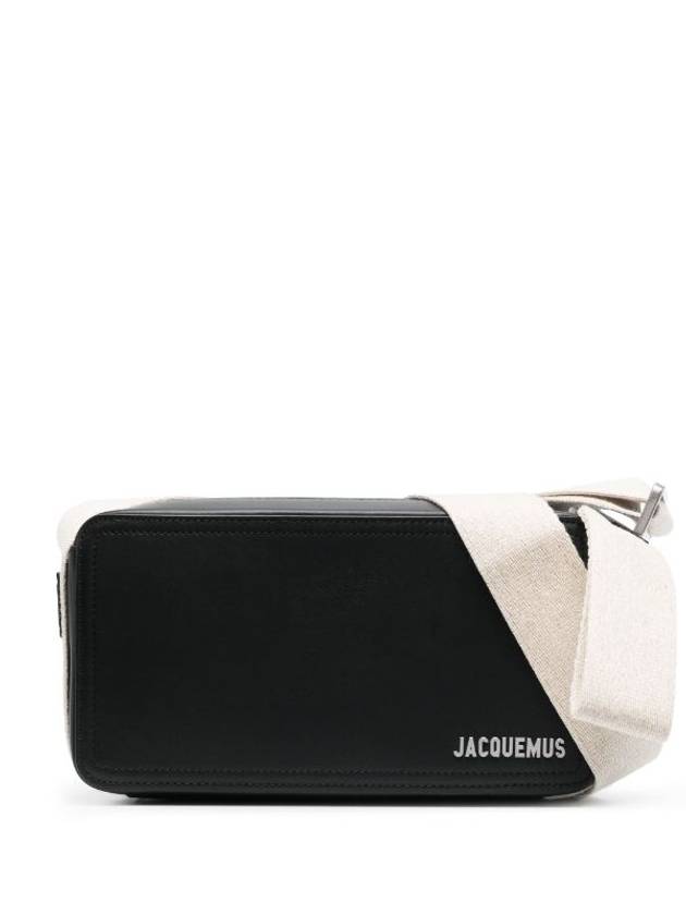 Le Cuerda Cross Bag Black - JACQUEMUS - BALAAN 2