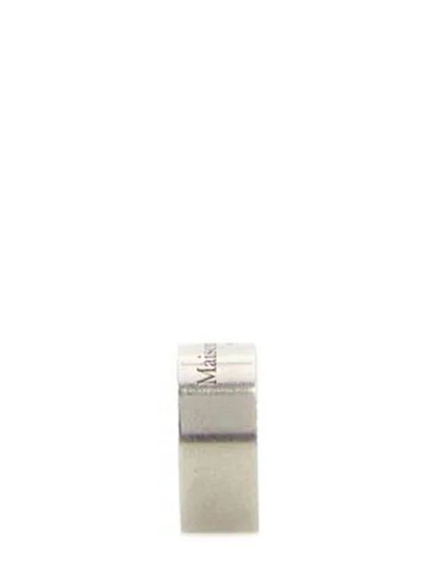 Engraved Logo Ring Silver - MAISON MARGIELA - BALAAN 3