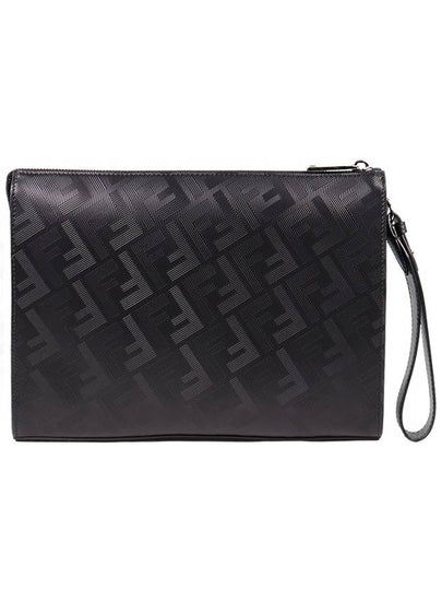 Fendi FF Shadow Diagonal Clutch Bag 7VA491 AQW1 F0GXN - GUCCI - BALAAN 2