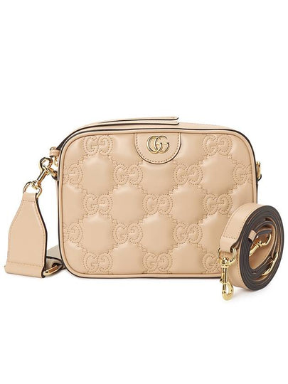 GG Matelasse Leather Cross Bag Rose Beige - GUCCI - BALAAN 2